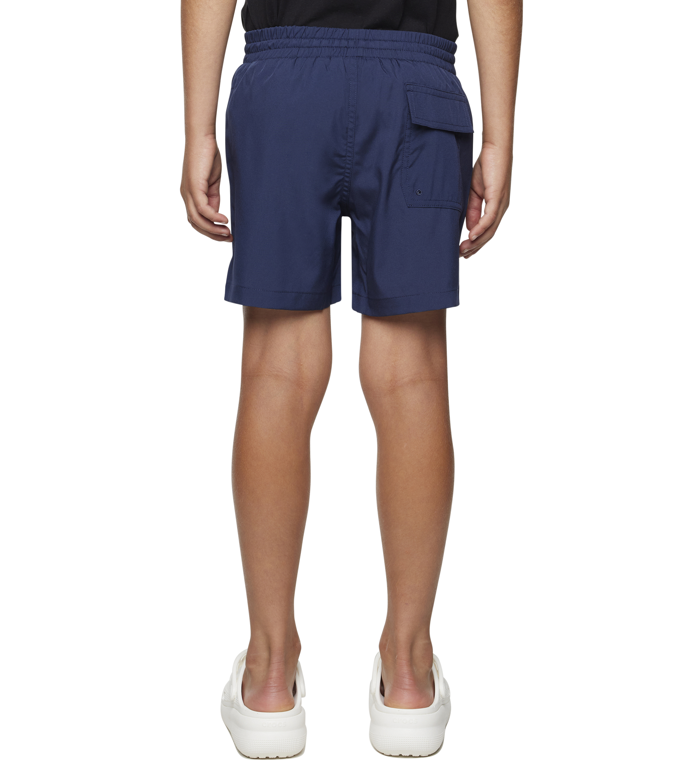FOUR Swim Shorts in Marine Blue/ Neon Green