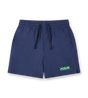 Circles Logo Swim Shorts Marine Blue/ Neon Green