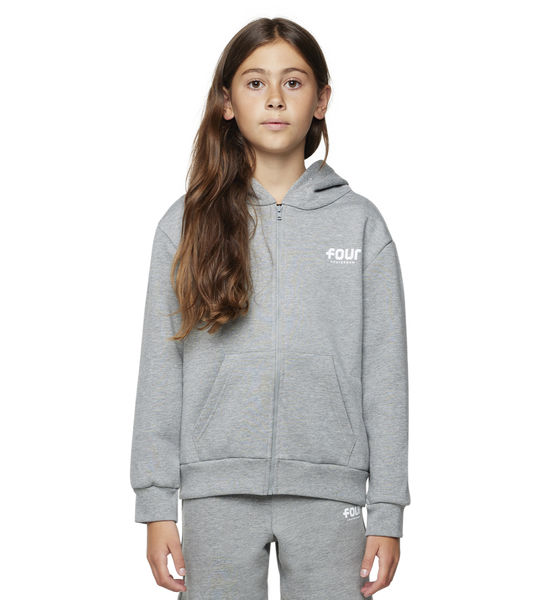 TAIN　Hangovers　PAISLEY ZIP UP GREY HANGOVER PAISLEY ZIP UP GREY – TAIN DOUBLEPUSH