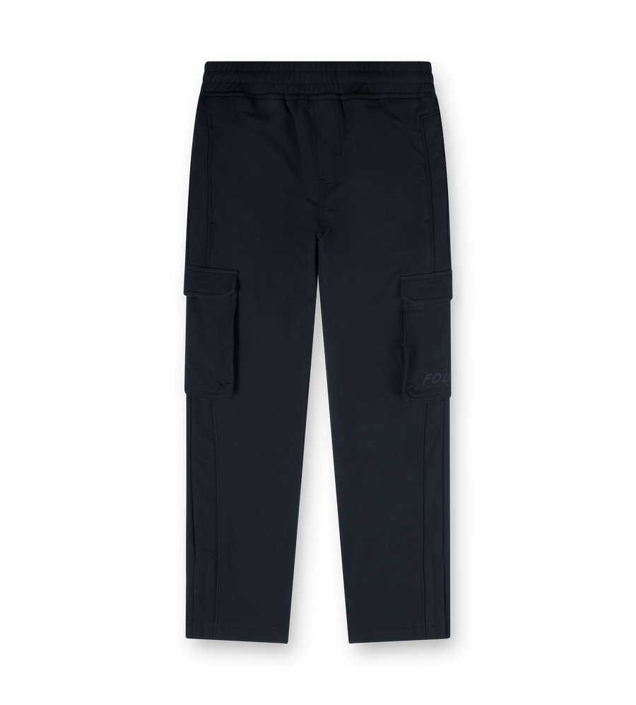 Circles Nylon Pants Black