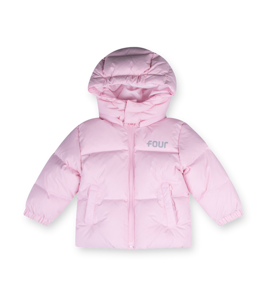 Baby Logo Puffer Pink