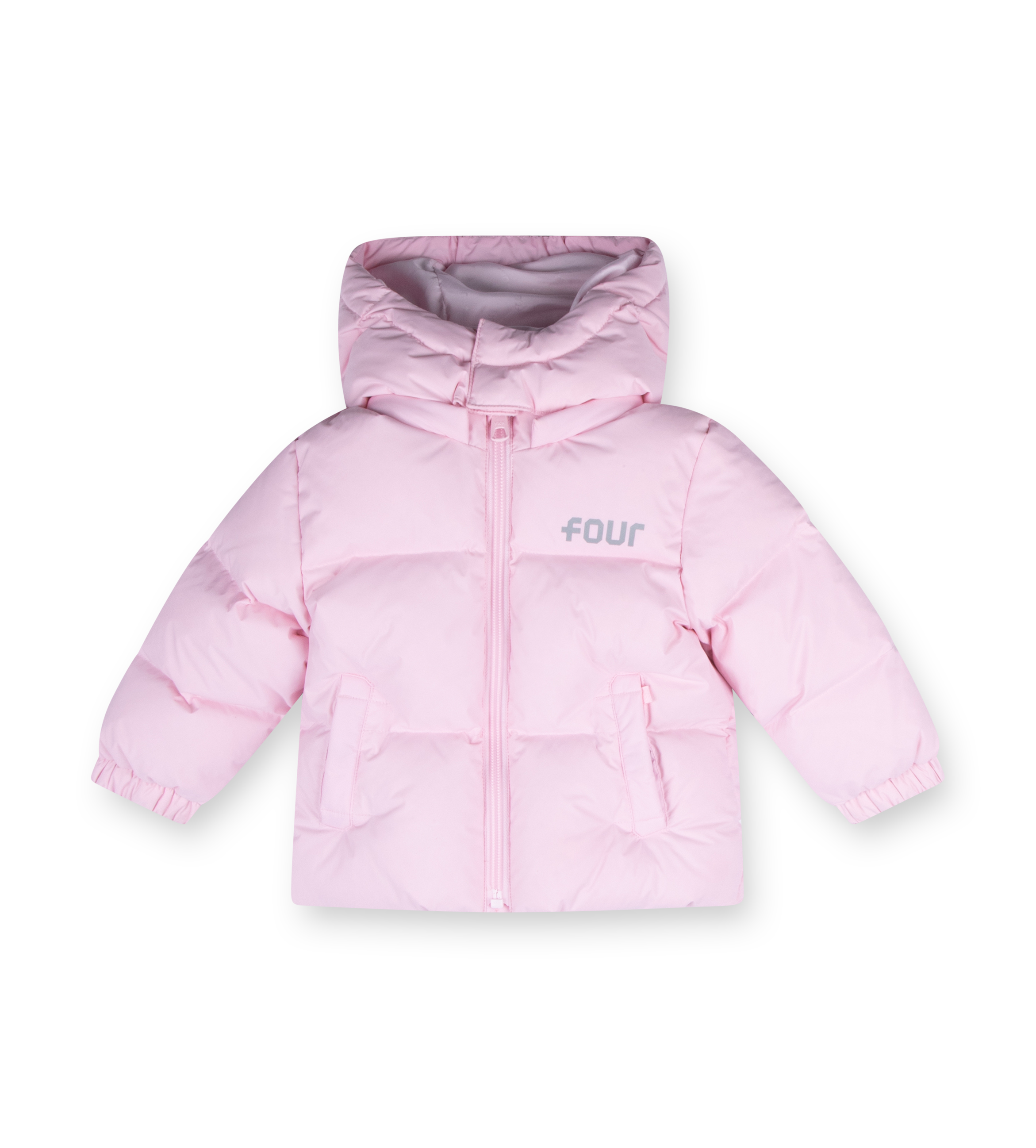 Baby Logo Puffer Pink