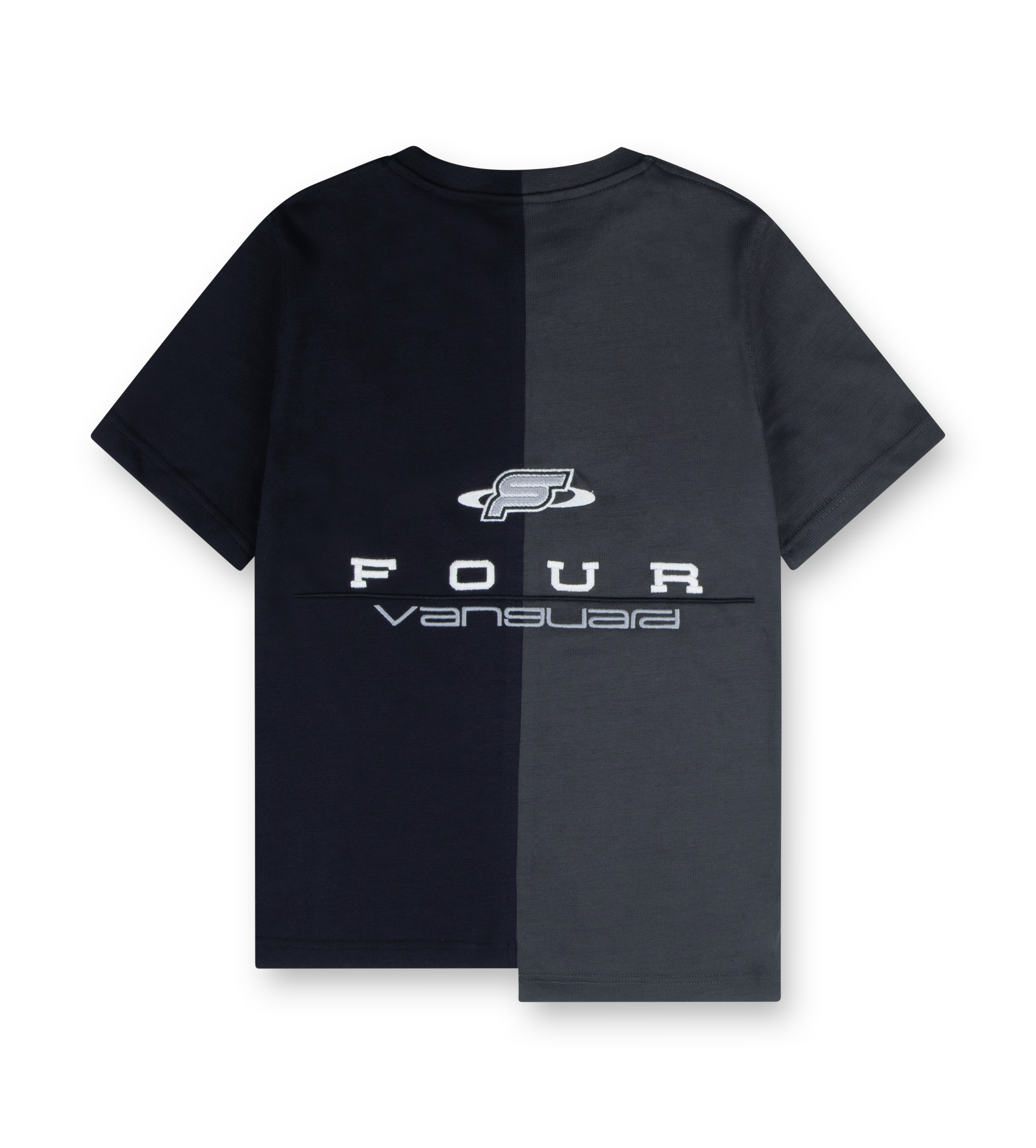 Split T-Shirt Black/ Raven