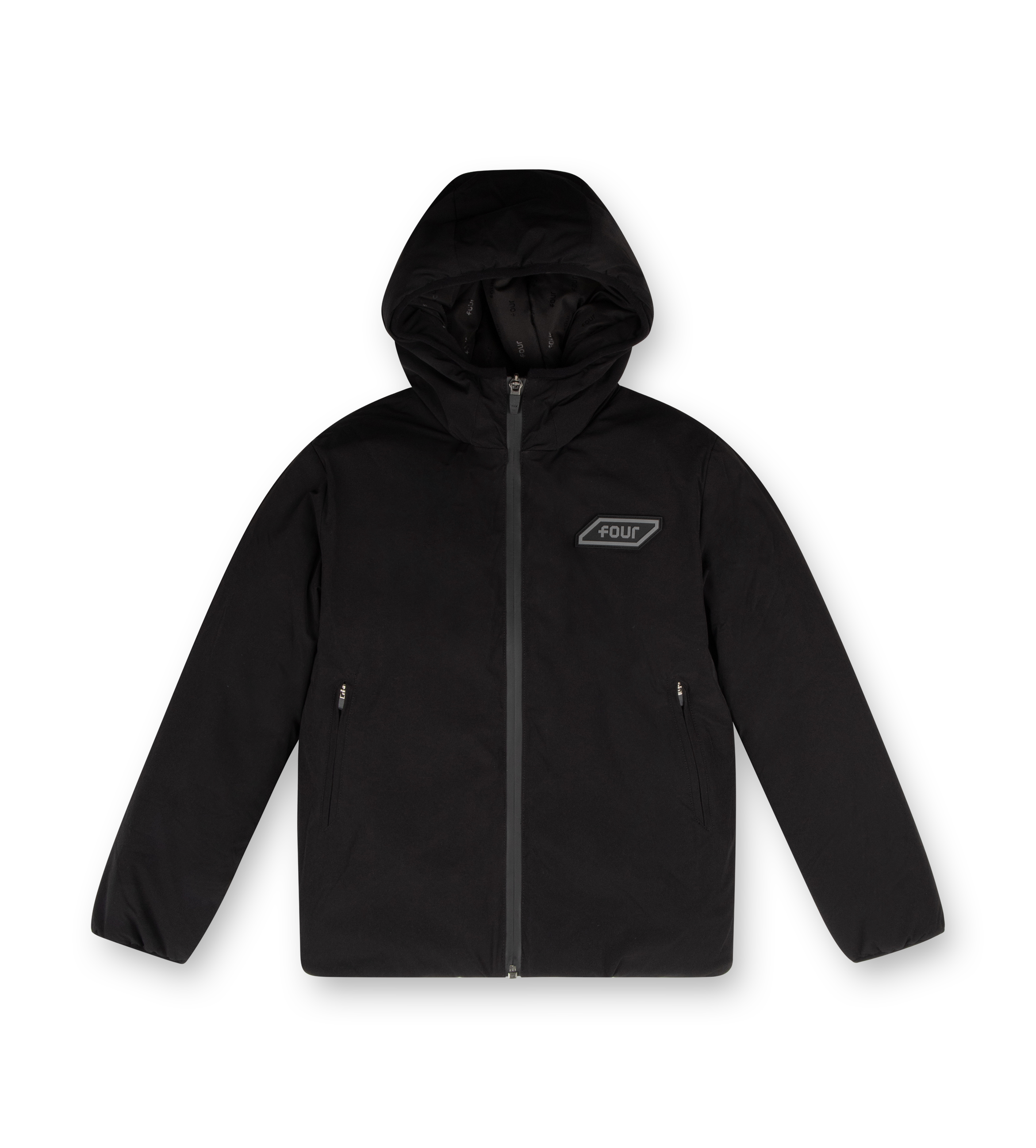 Square Logo Inbetween Jacket Black