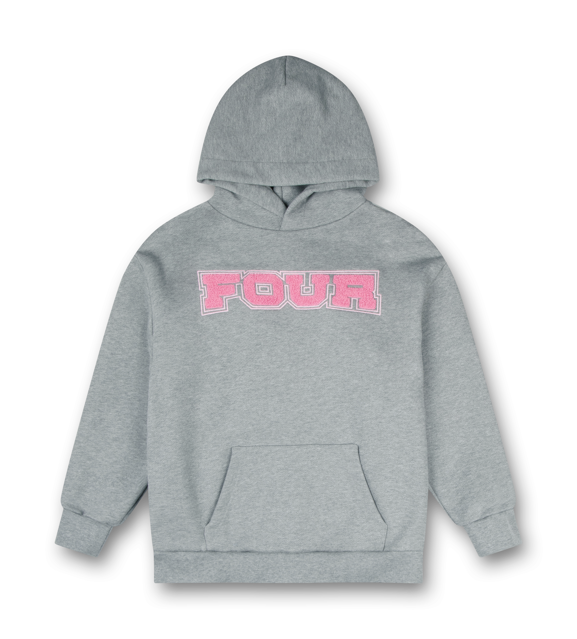 Compressed Hoodie Grey Melange