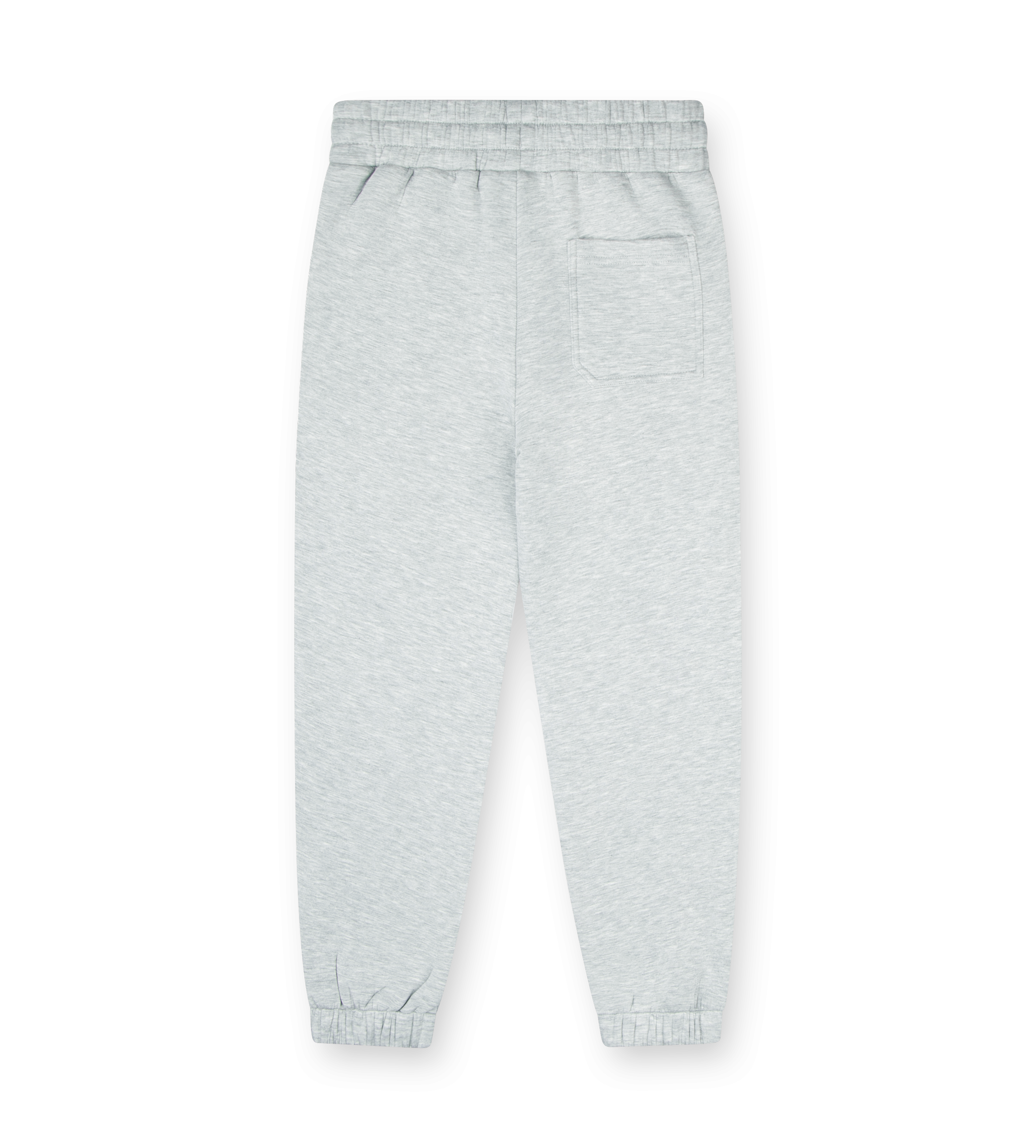 Circles Scuba Straight Leg Cuffed Grey Melange