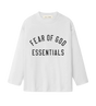 Kids Training 90s Long Sleeve Tee in White