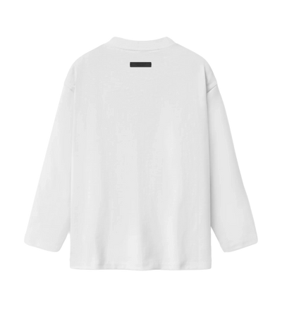 Kids Training 90s Long Sleeve Tee in White