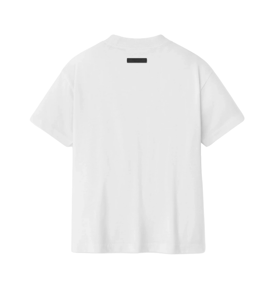 Essentials Kids Classic Short Sleeve Tee in White (Kids)