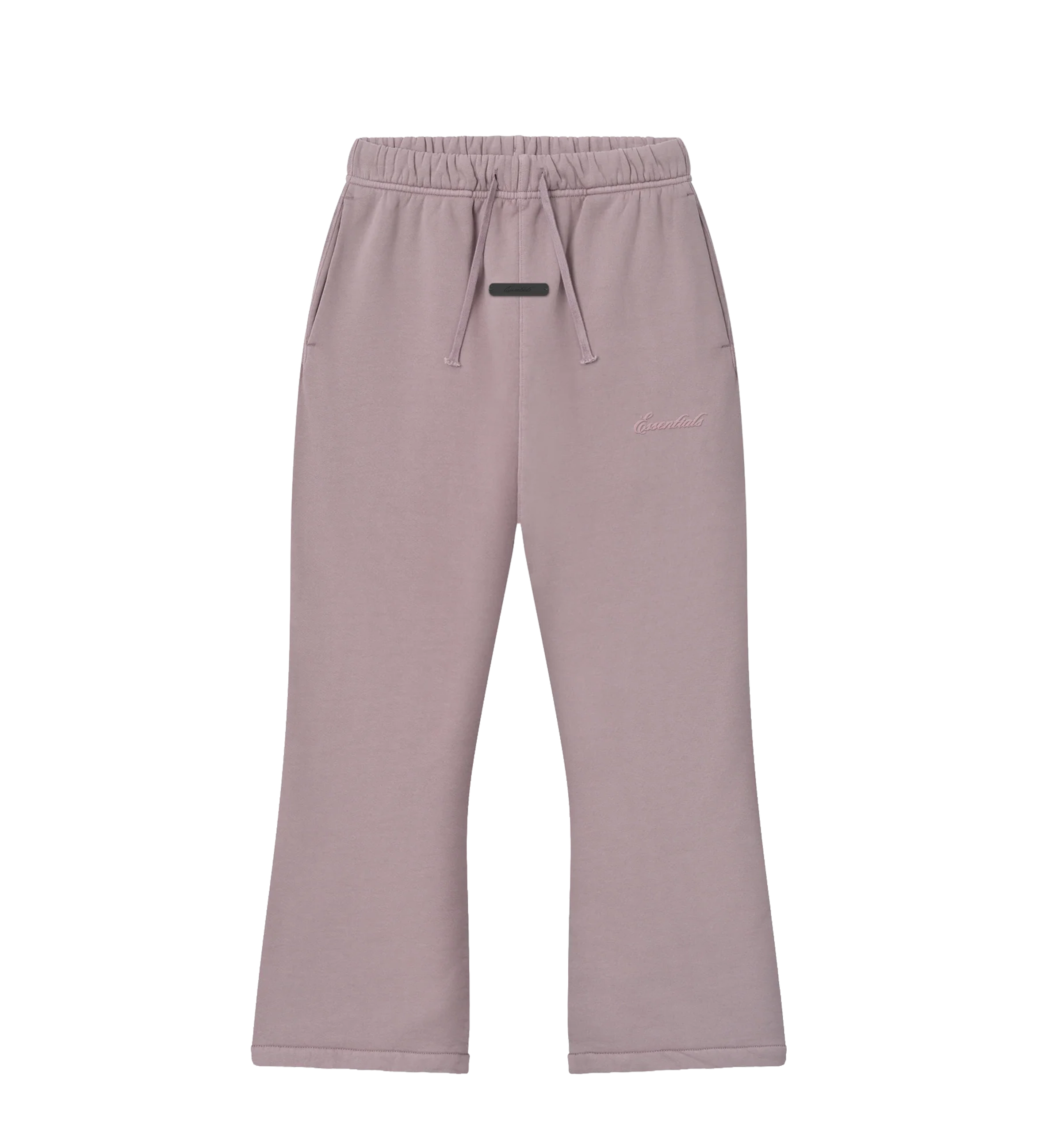Essentials Signature Flare Sweatpant in Faded Mauve  (Kids)