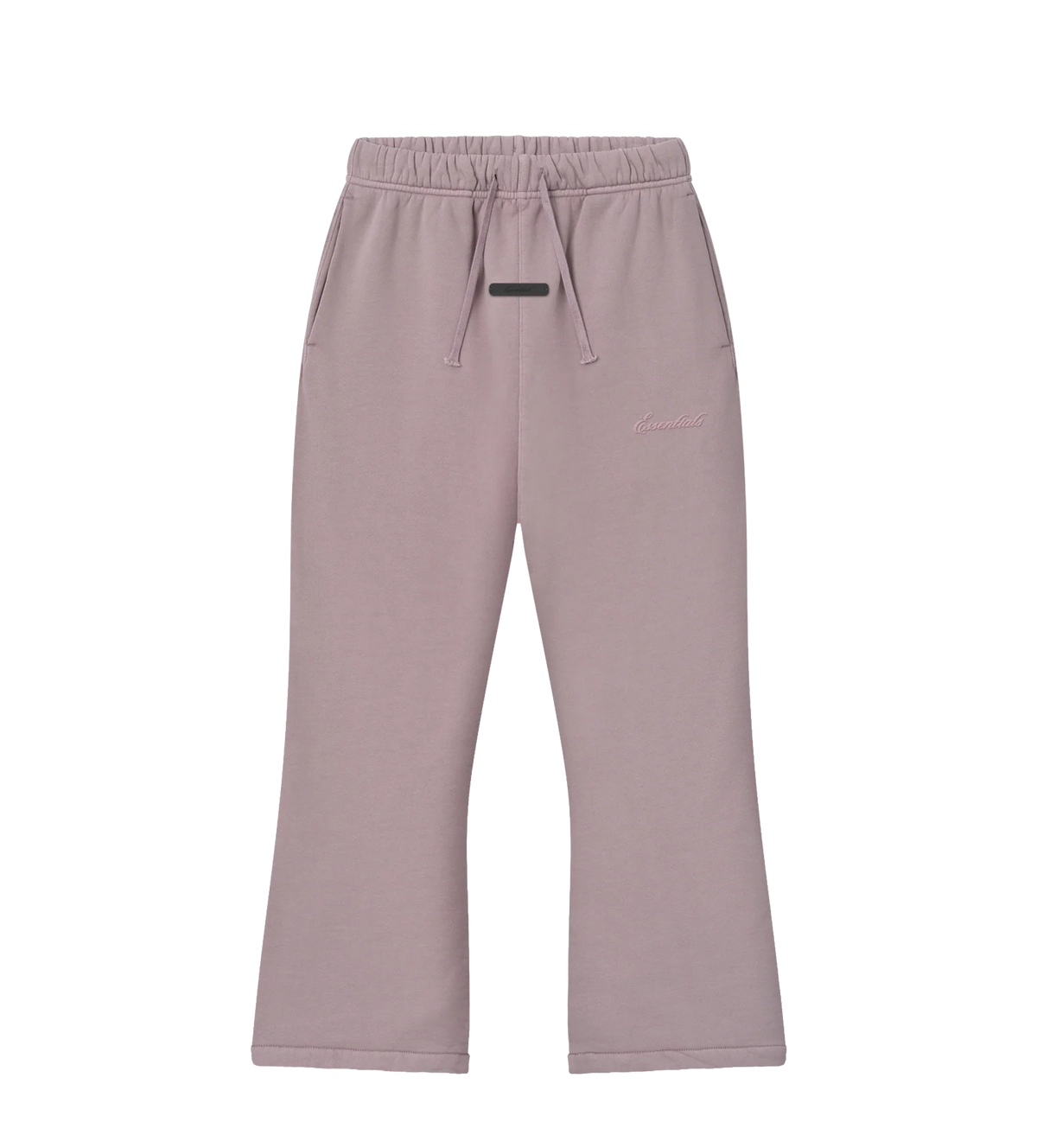 Kids Signature Flare Sweatpant in Faded Mauve