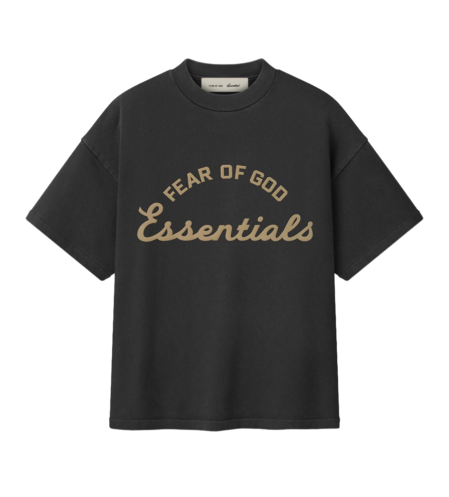 Essentials Training jaren 90 Tee-in Faded Zwart (Kids)