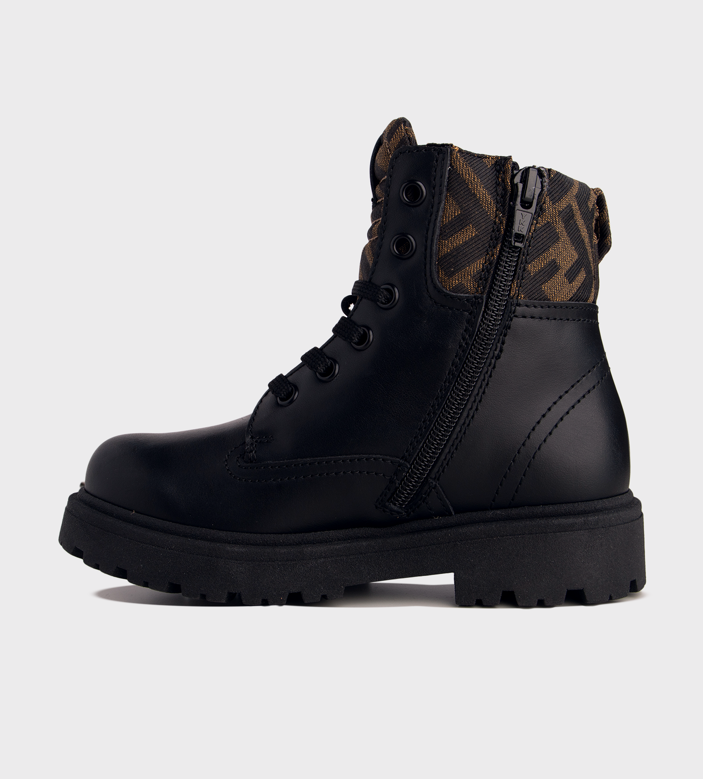 Fendi top logo boots