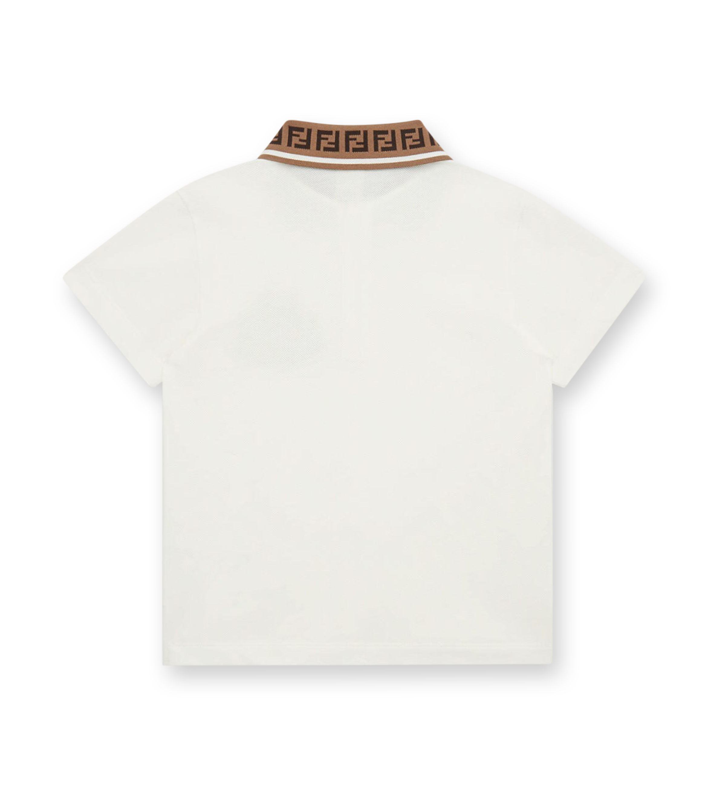 Cotton Piqué Polo Shirt Gesso