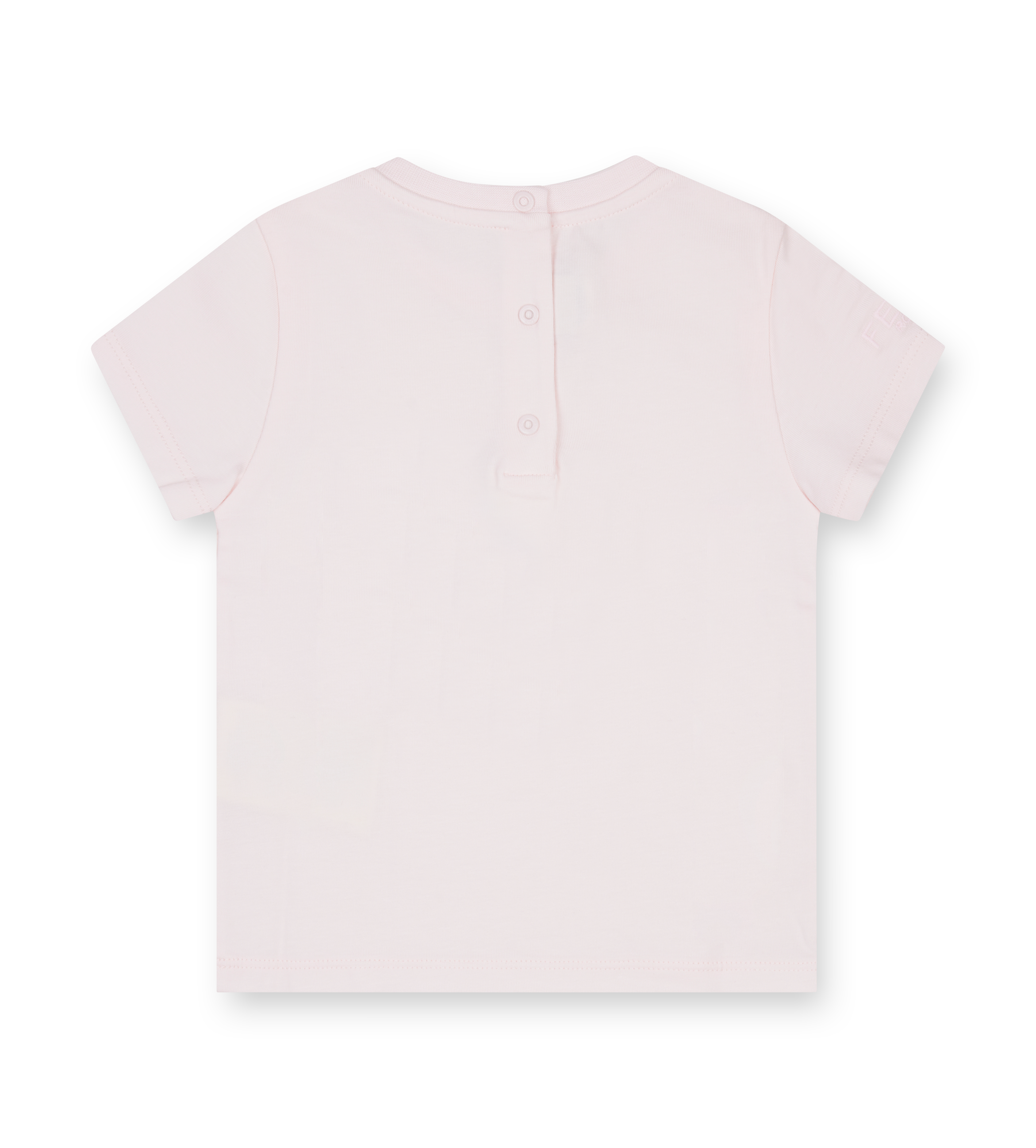 Pink t-shirt on a white background