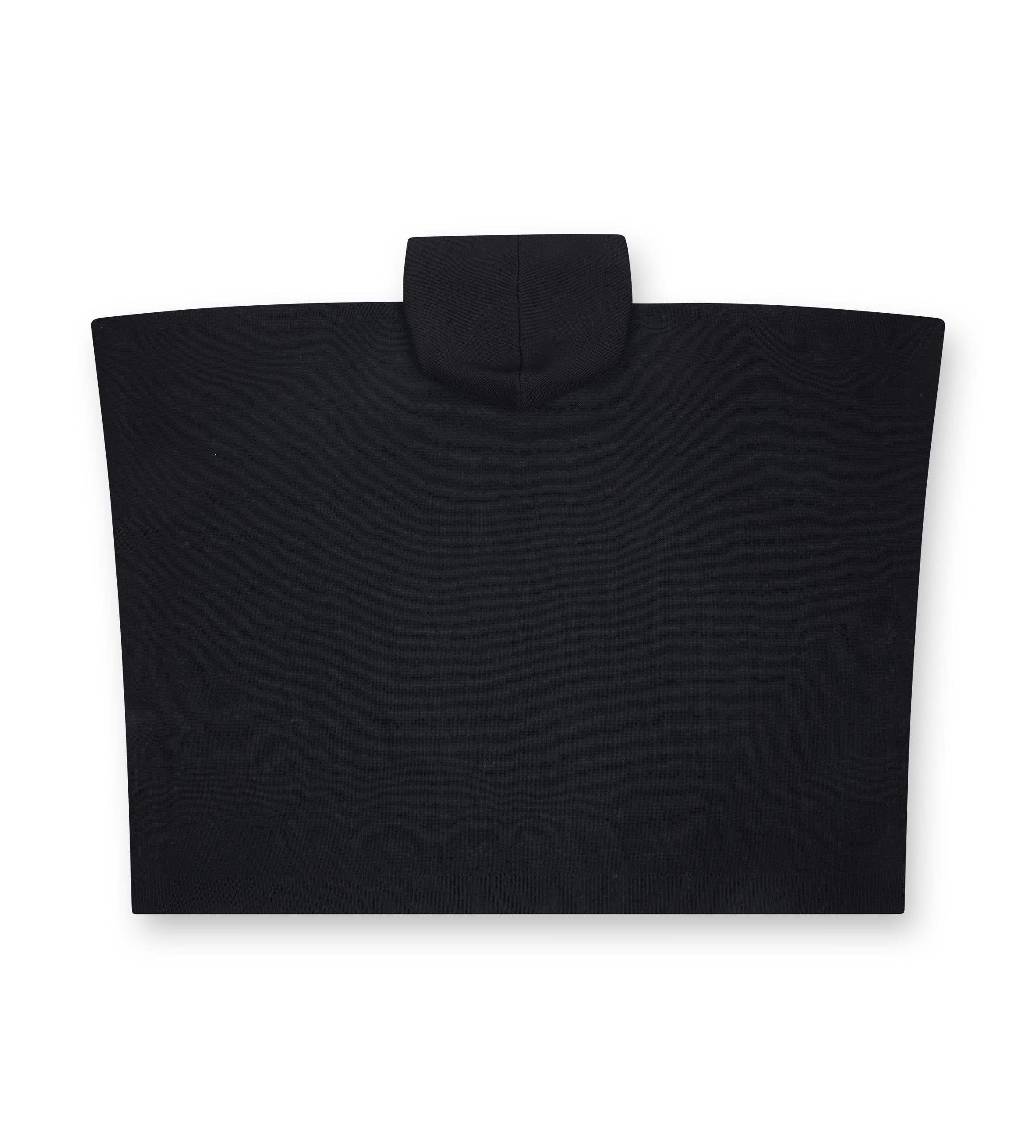 Fendi Hooded Poncho in Black