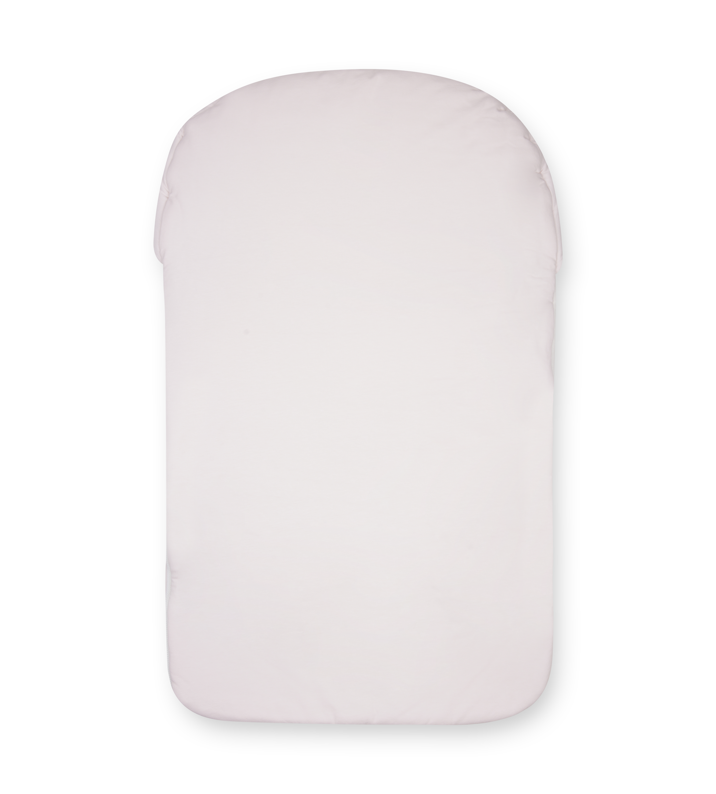 White rectangular object on a white background