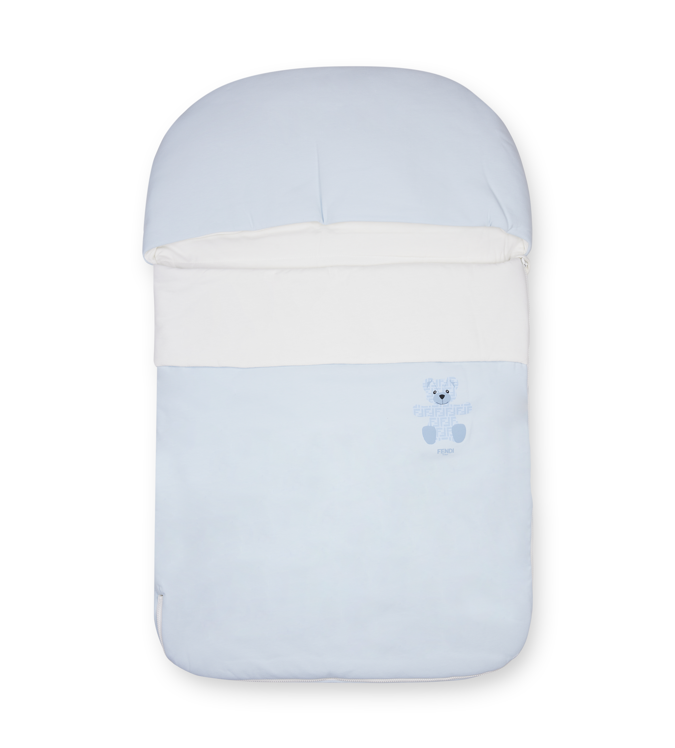 Fendi Jersey Bear Nest in Light Blue