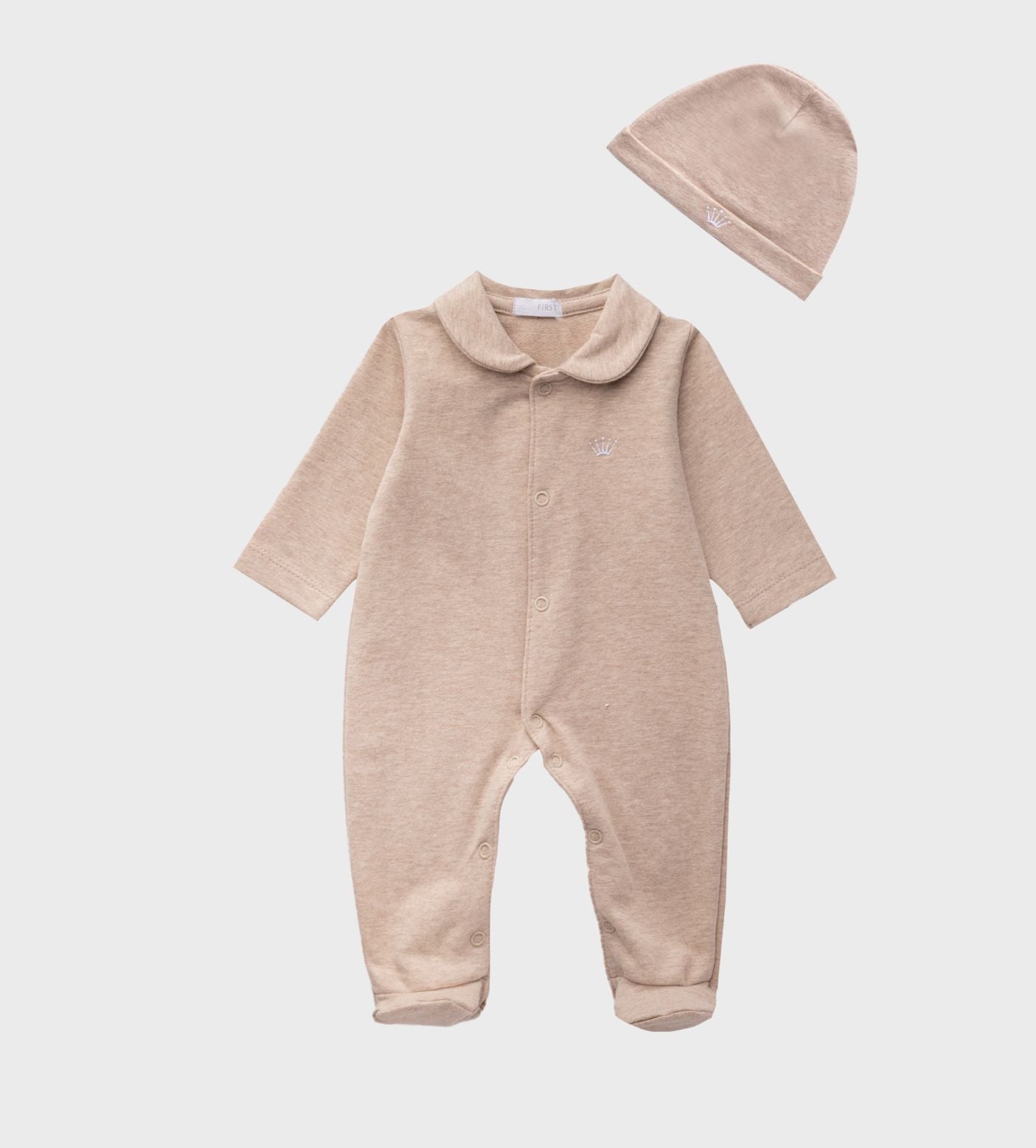 First Angel Bodysuit in Beige (Baby)