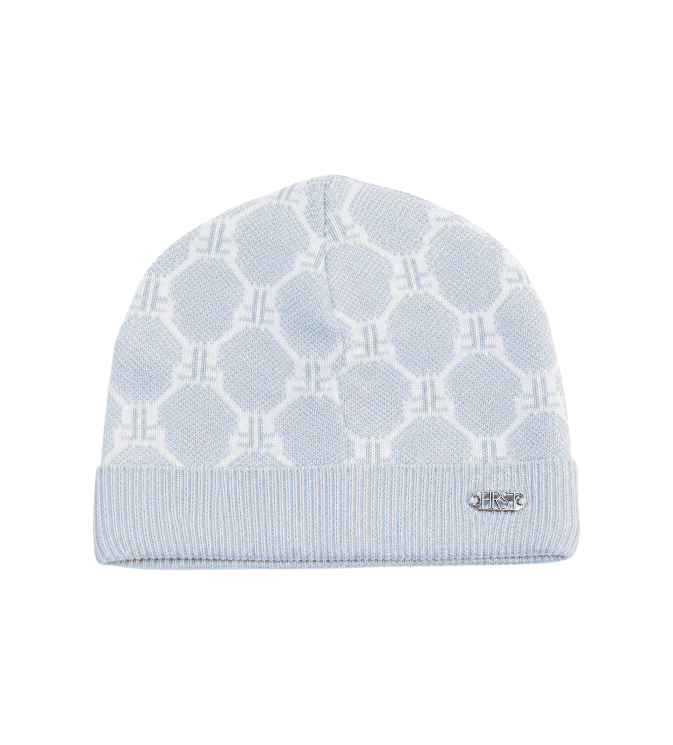 First Baby Kintted Hat in Azzuro