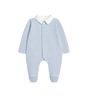Baby Piqué teddy rompertje in blauw