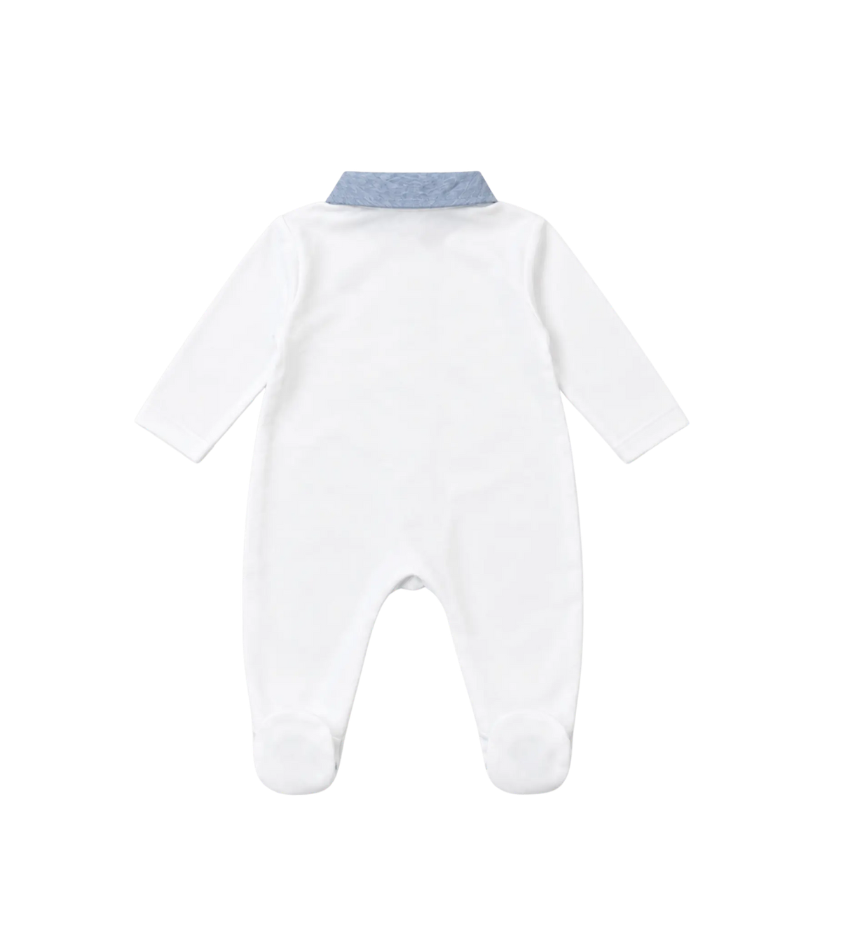 Baby rompertje teddy in wit