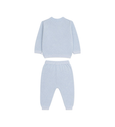 Baby Knitted Set in Azzuro