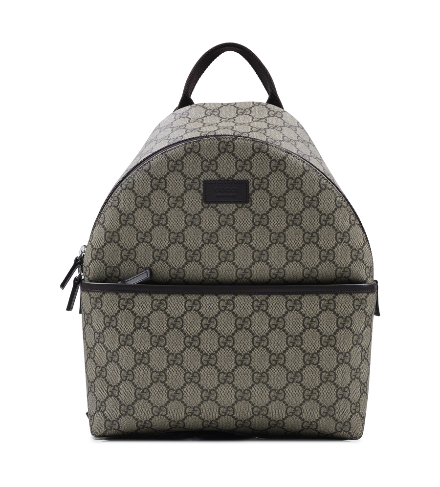 GG gucci backpack in beige / chocolate