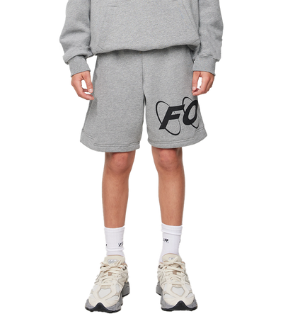 Big Circles Shorts Grijs/zwart