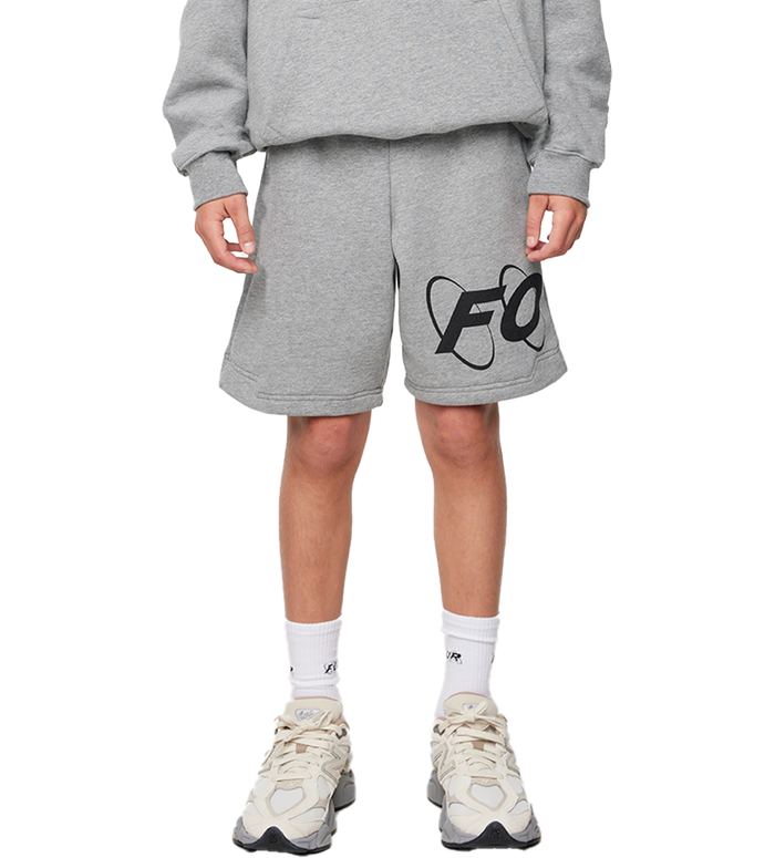 Big Circles Shorts Grijs/zwart