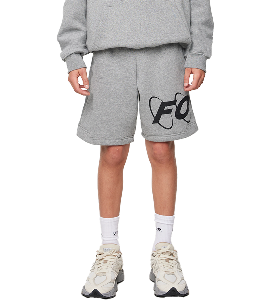 Big Circles Shorts Grijs/zwart