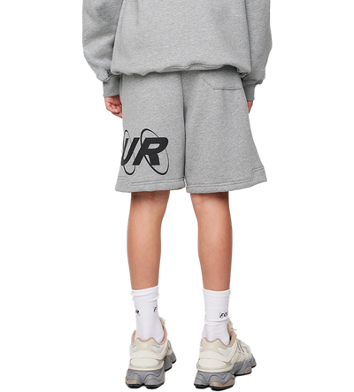 Big Circles Shorts Grijs/zwart