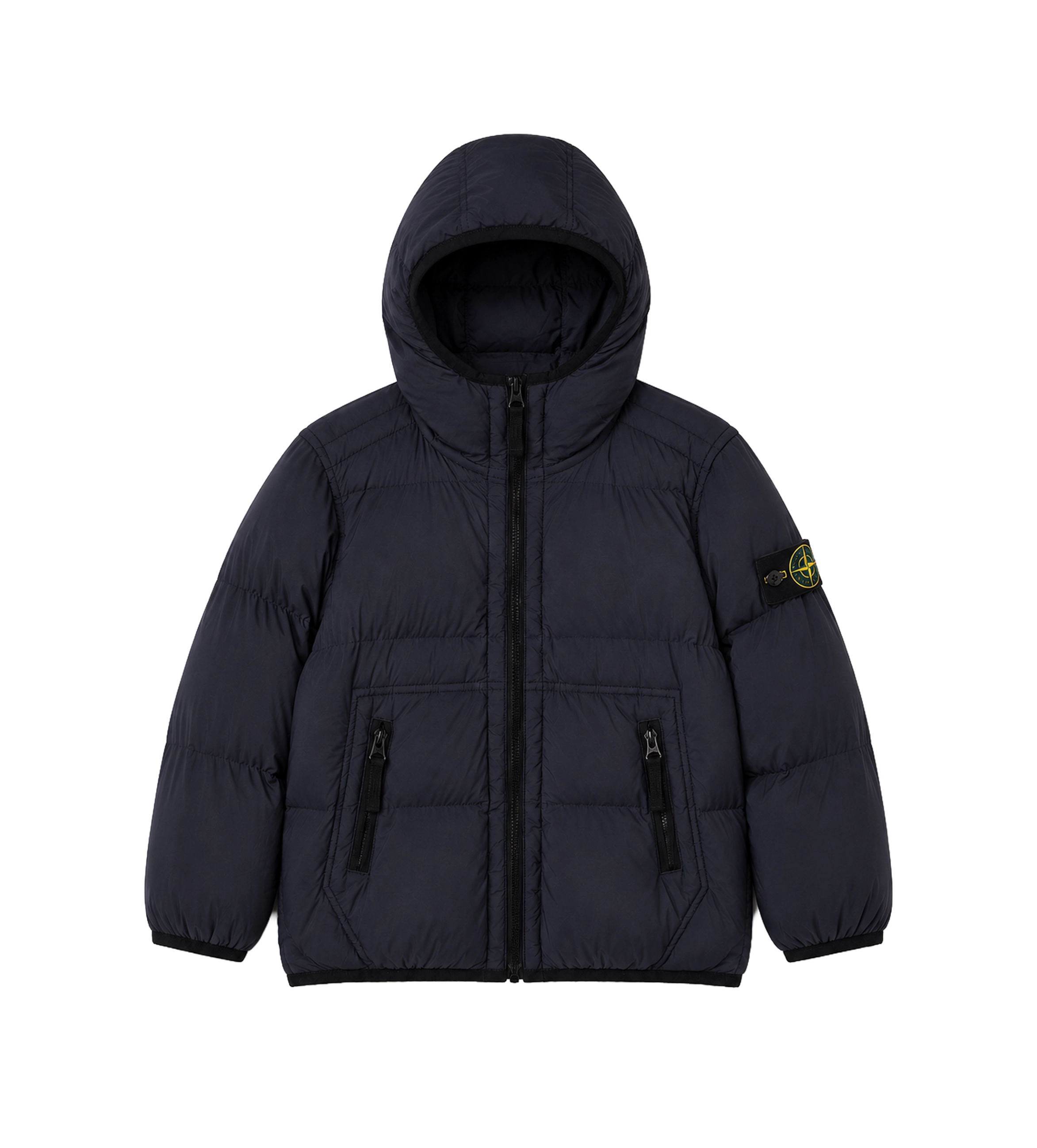 Kids Korte Parka Marineblauw