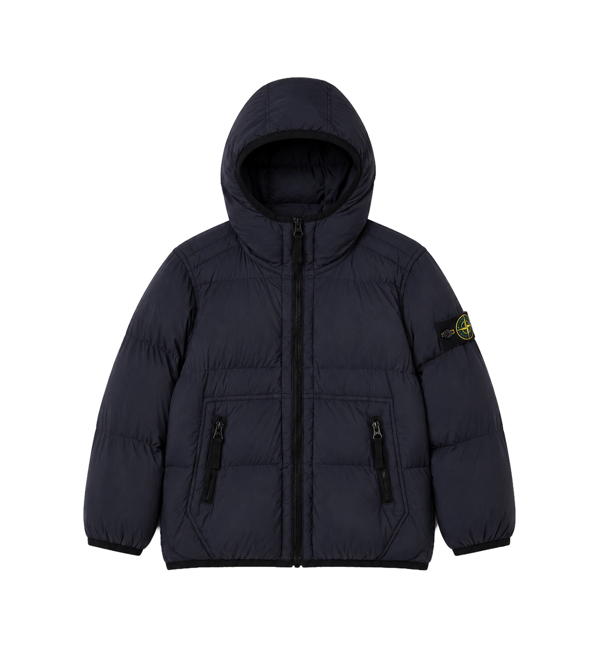 Kids Korte Parka Marineblauw