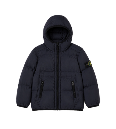 Kids Korte Parka Marineblauw