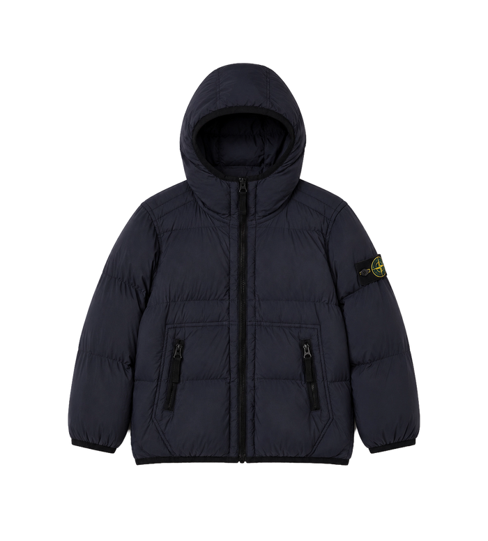 Kids Korte Parka Marineblauw