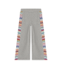 Kids Zigzag Glitterbroek Grijs