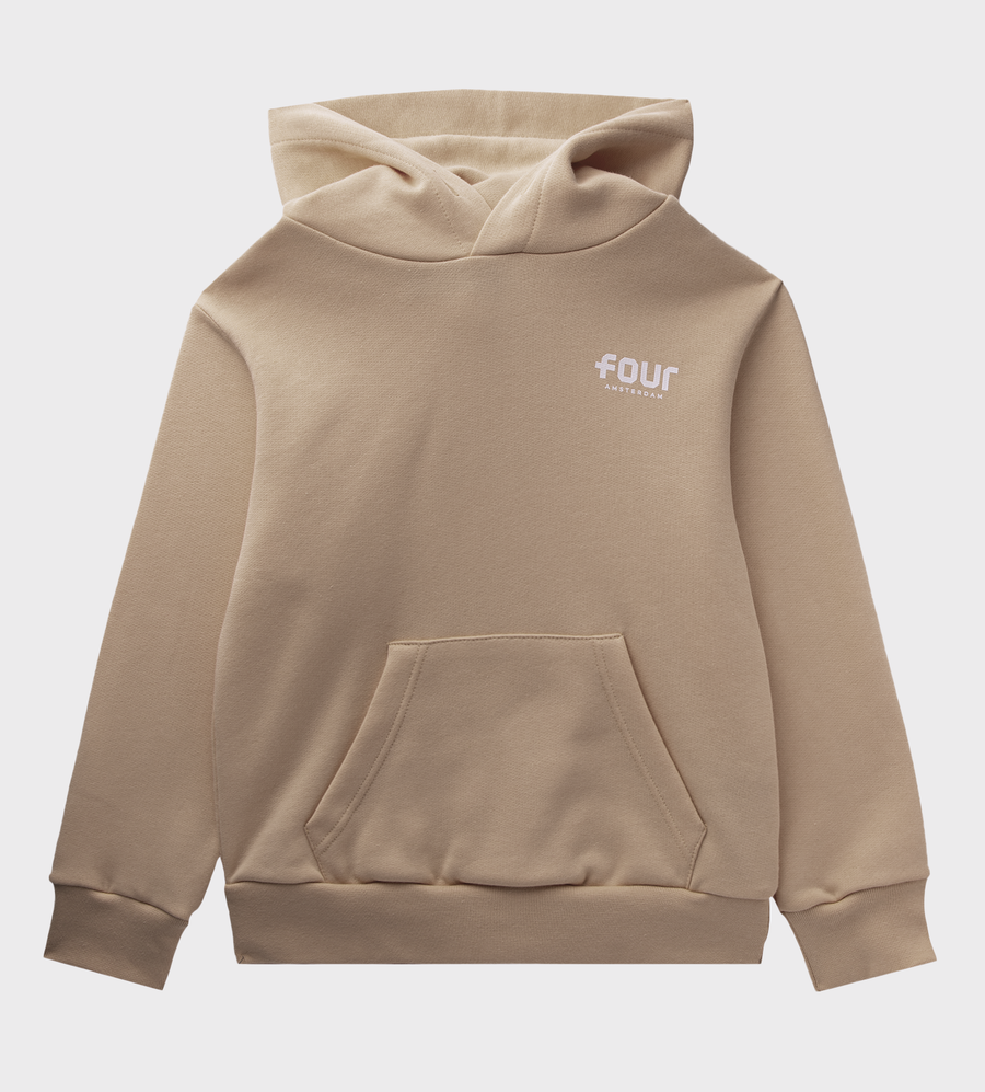 Logo Hoodie Trench Coat