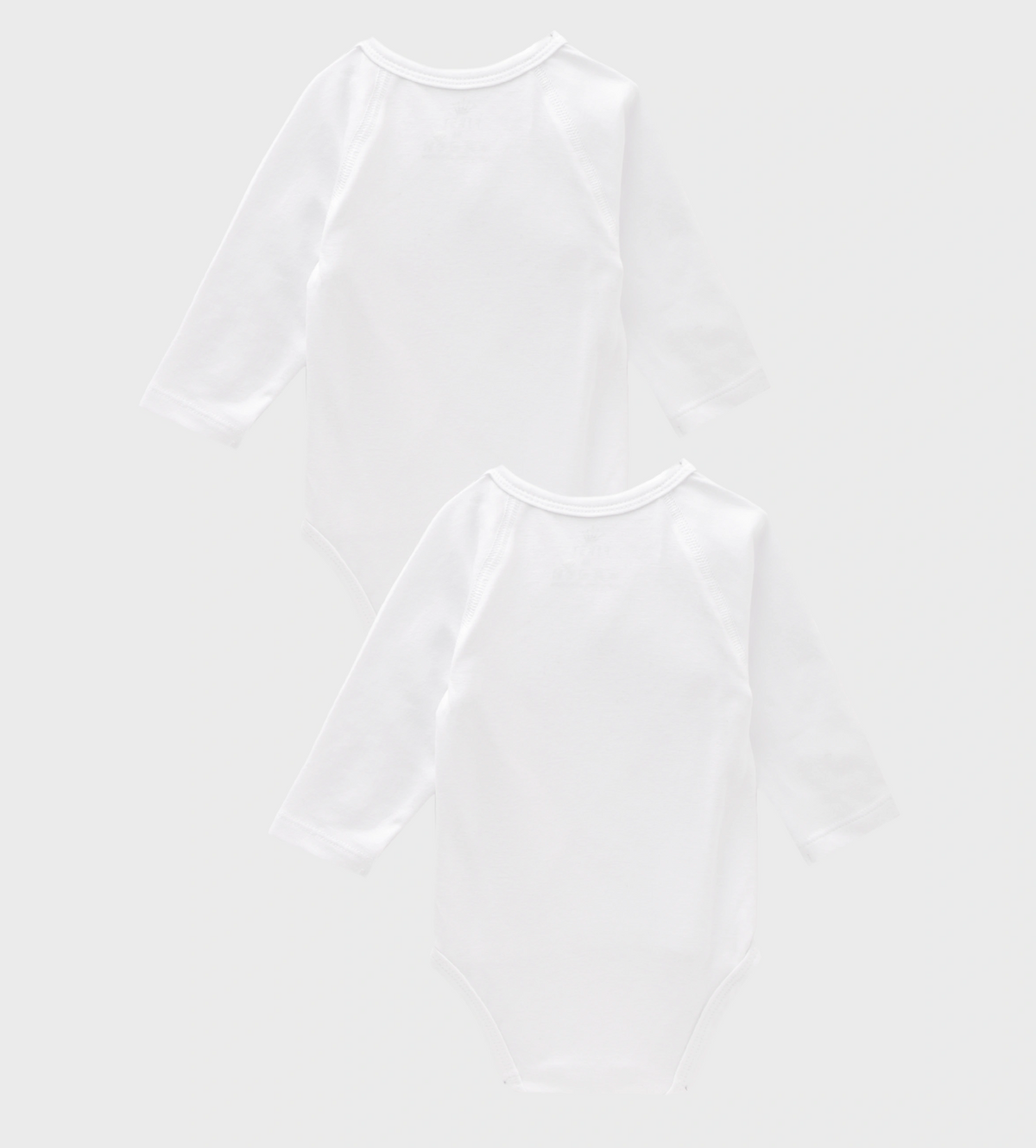 Baby Romper Kroon Set in Wit