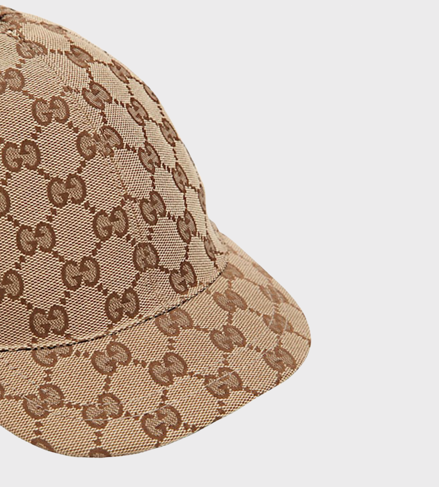 Original GG Canvas Cap Brown