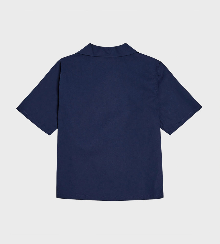 Embroidered G Shirt Urban Blue