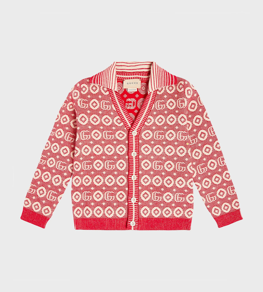 Cardigan Cardinal Red