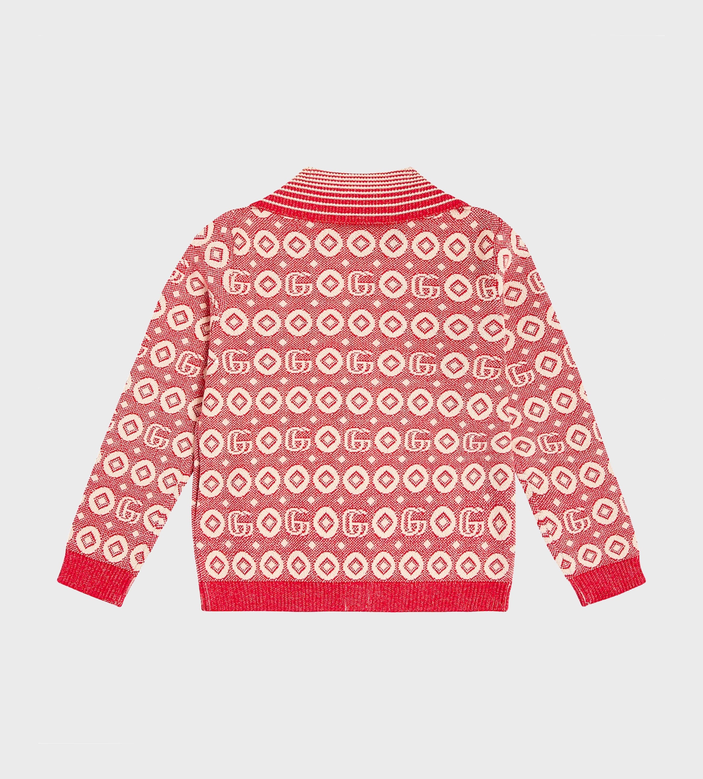 Gucci Kids GG wool button-up cardigan - Blue