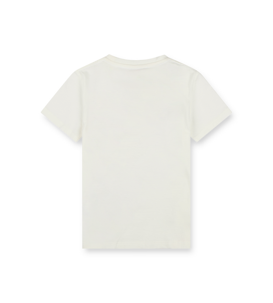 Printed Cotton T-shirt White