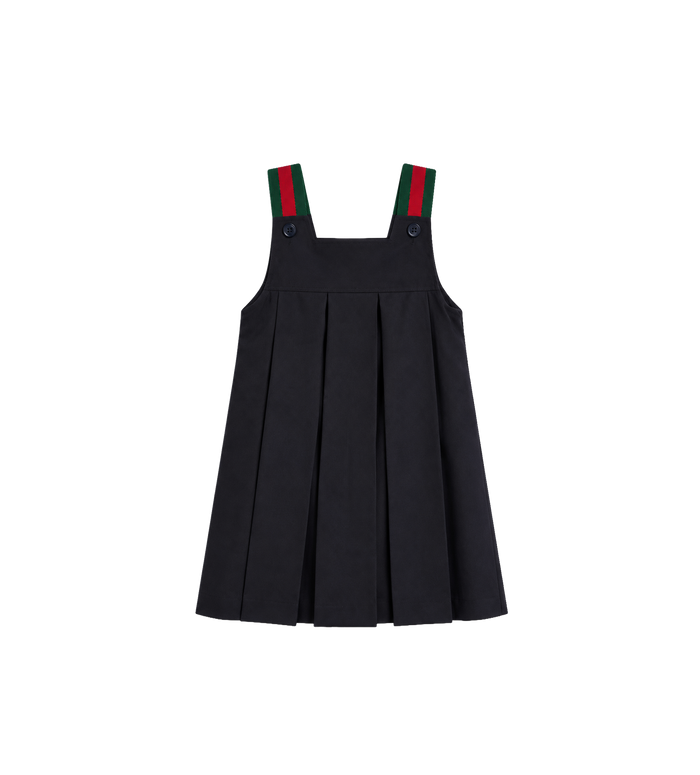 Kids Wool Dress Dark Blue