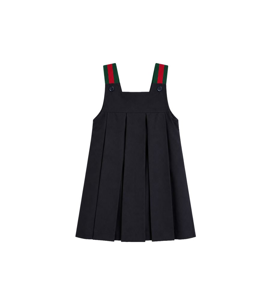 Kids Wool Dress Dark Blue