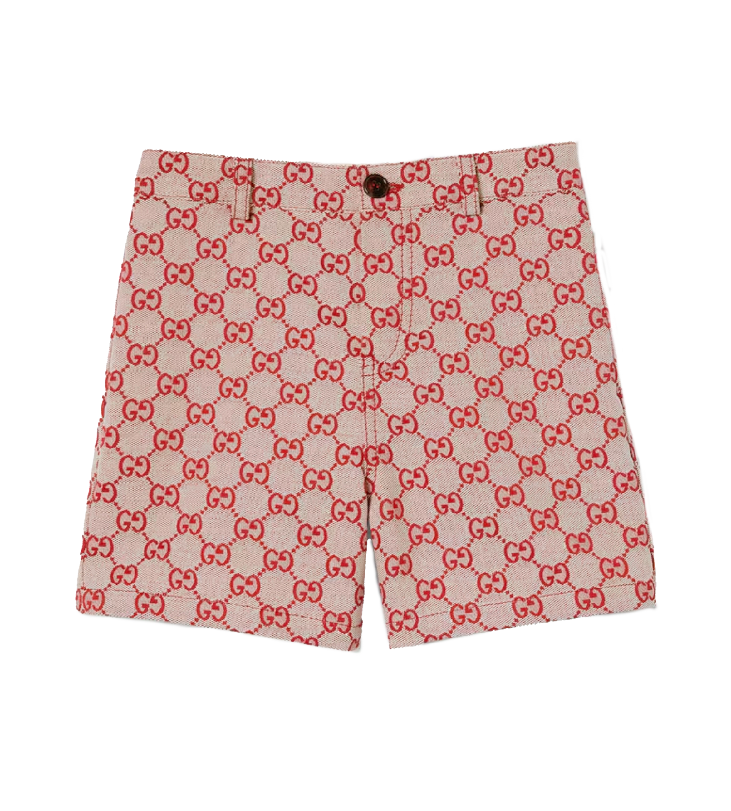 Gucci GG Canvas Shorts in Red (Kids)