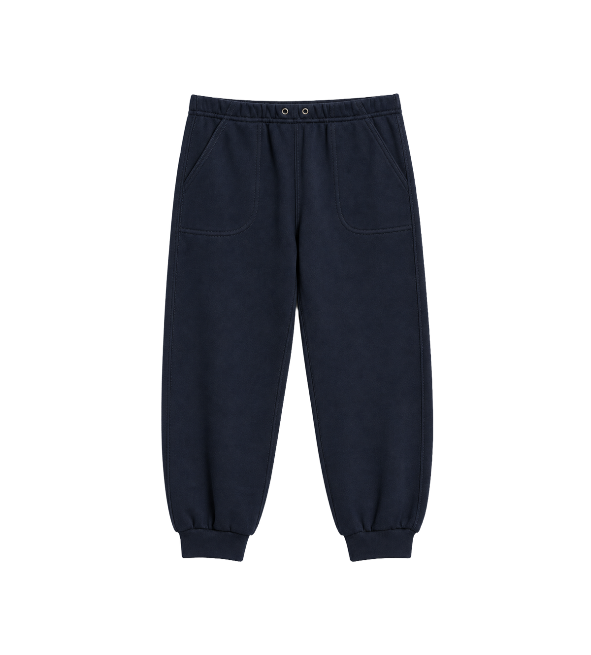 Kids Katoenen Broek Donkerblauw
