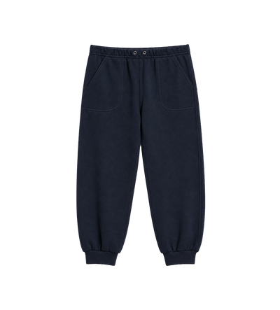 Kids Katoenen Broek Donkerblauw