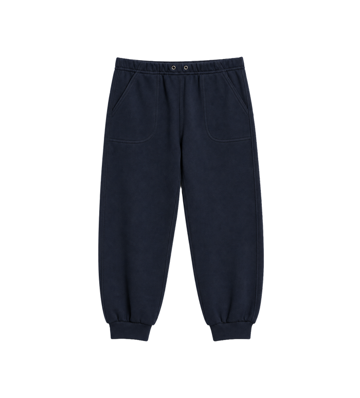 Kids Cotton Pants Dark Blue